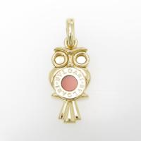 ブルガリ フクロウ メノウペンダント