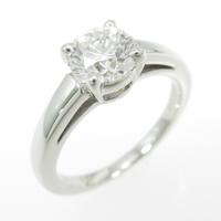 ブルガリ グリフ リング 0．709ct・F・VVS1