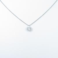 【リメイク】プラチナダイヤモンドネックレス 0．516ct・G・I1・GOOD