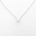 カルティエ Cセッティング ネックレス 0．30ct・E・VVS1・VG