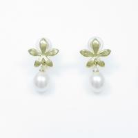ミキモト フラワー タンスイパールイヤリング