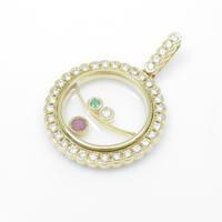 ウォルサム カラーストーンペンダント