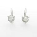 カルティエ ペタル ピアス 0．31ct・0．31ct・H・VS1?2