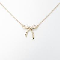 ティファニー ボウ ミニ ネックレス