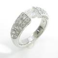 プラチナダイヤモンドリング 0．856ct・H・I1・G10％引き