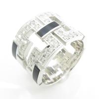 K18WG オニキスリング