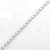 K18WG ダイヤモンドブレスレット