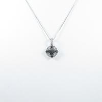 K18WG ダイヤモンドネックレス