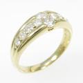 K18YG ダイヤモンドリング