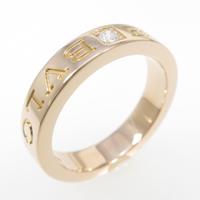 ブルガリ ダブルロゴ リング