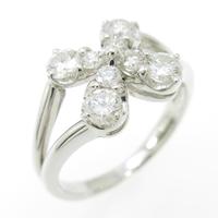 PT フラワー ダイヤモンドリング