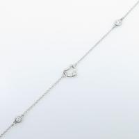 ティファニー バイザヤード オープンハート ブレスレット