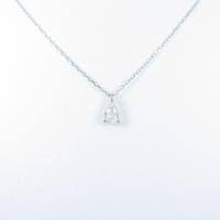 プラチナダイヤモンドネックレス 0．708ct・J・SI1・ペアシェイプ