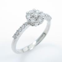 ポンテヴェキオ フラワー ダイヤモンドリング