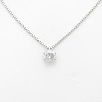 K18WG ダイヤモンドネックレス 1．020ct・G・I1・FAIR