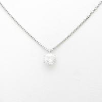 プラチナダイヤモンドネックレス 1．119ct・G・I1・GOOD