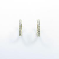 K18YG ダイヤモンドピアス