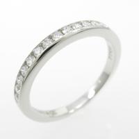 ティファニー ハーフサークル チャネルセッティング リング