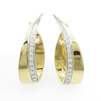 750YG／750WG ダイヤモンドピアス