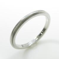 ティファニー ミルグレイン リング