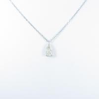 プラチナダイヤモンドネックレス 0．821ct・M・VG1・ペアシェイプ