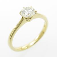 【リメイク】K18YG ダイヤモンドリング 0．379ct・K・VS2・GOOD