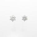 【リメイク】ST／プラチナダイヤモンドピアス 0．200ct・0．213ct・D・VVS1?2・VG?G