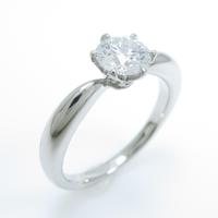 プラチナダイヤモンドリング 0．539ct・D・VVS2・VG