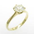【リメイク】K18YG ダイヤモンドリング 1．089ct・VLY・SI2・3EXT H＆C