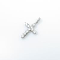 PT クロス ダイヤモンドペンダント