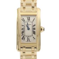 カルティエ W26015K2 タンクアメリカン YG クォーツ