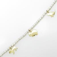 ポメラート 925／750YG ブレスレット