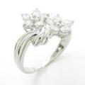 PT フラワー ダイヤモンドリング