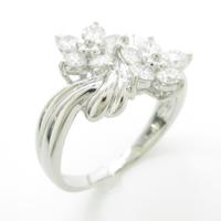 PT フラワー ダイヤモンドリング