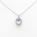 K14WG アメジストネックレス