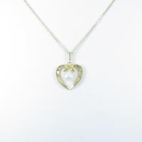 ミキモト ハート アコヤパールネックレス