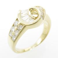 K18YG ダイヤモンドリング