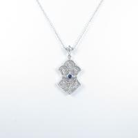 PT サファイヤネックレス