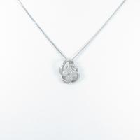 PT フラワー ダイヤモンドネックレス