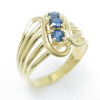 K18YG サファイヤリング