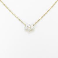 K18YG ダイヤモンドネックレス