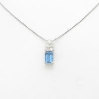 PT アクアマリンネックレス