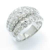 K18WG ダイヤモンドリング