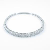 14KWG ダイヤモンドバングル