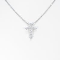 PT クロス ダイヤモンドネックレス