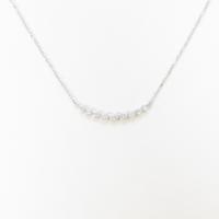 【リメイク】K18WG ダイヤモンドネックレス10％引き