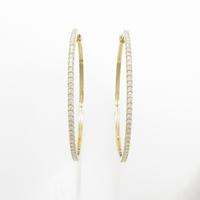 【リメイク】K18YG ダイヤモンドピアス