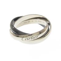 カルティエ トリニティ ブラック＆ホワイト リング
