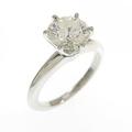ティファニー クラシックソリティア リング 1．02ct