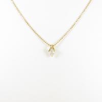 K18YG ダイヤモンドネックレス